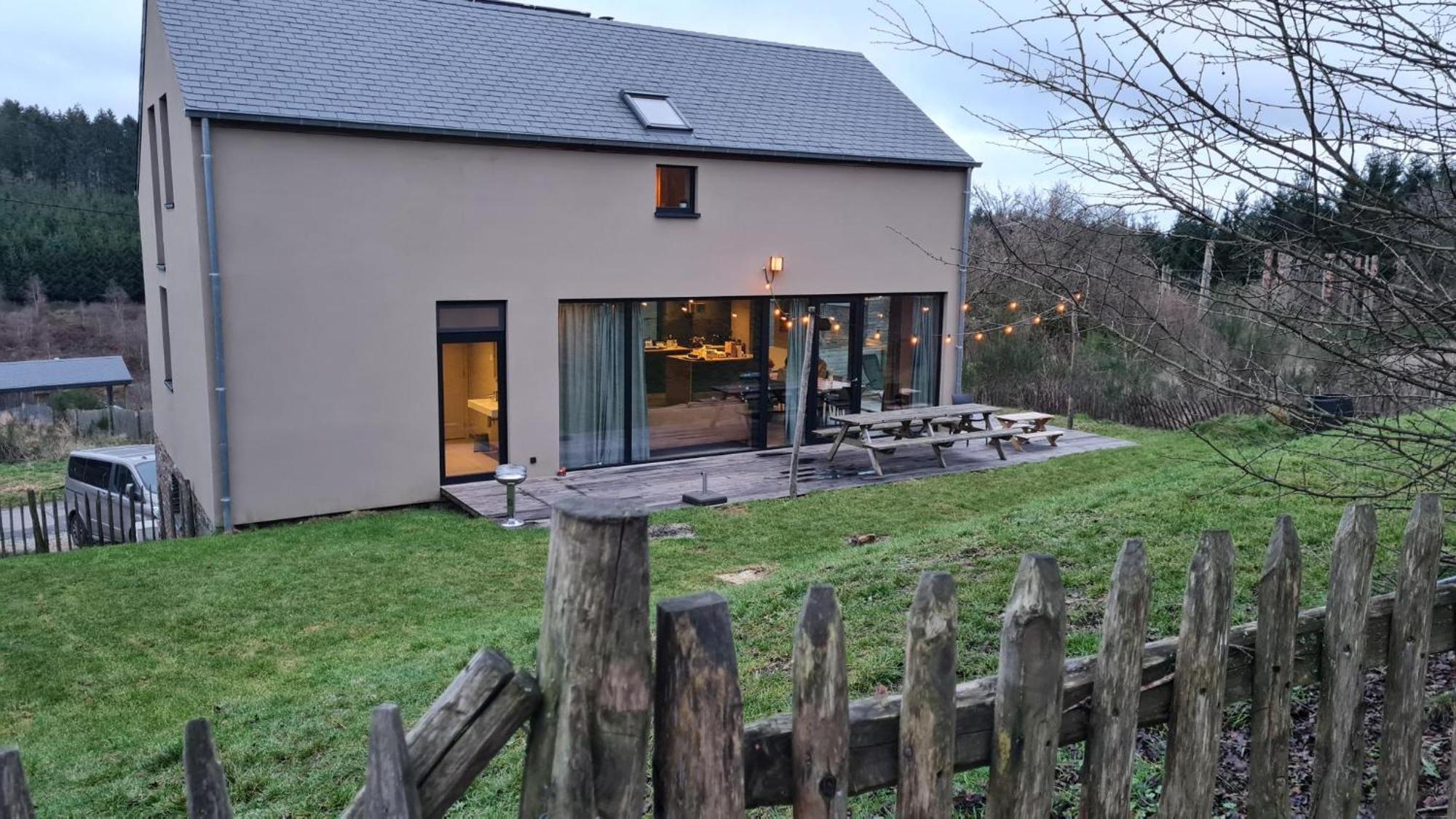 Ardennature vakantiehuizen met privé-sauna La-Roche-en-Ardenne Exterior foto